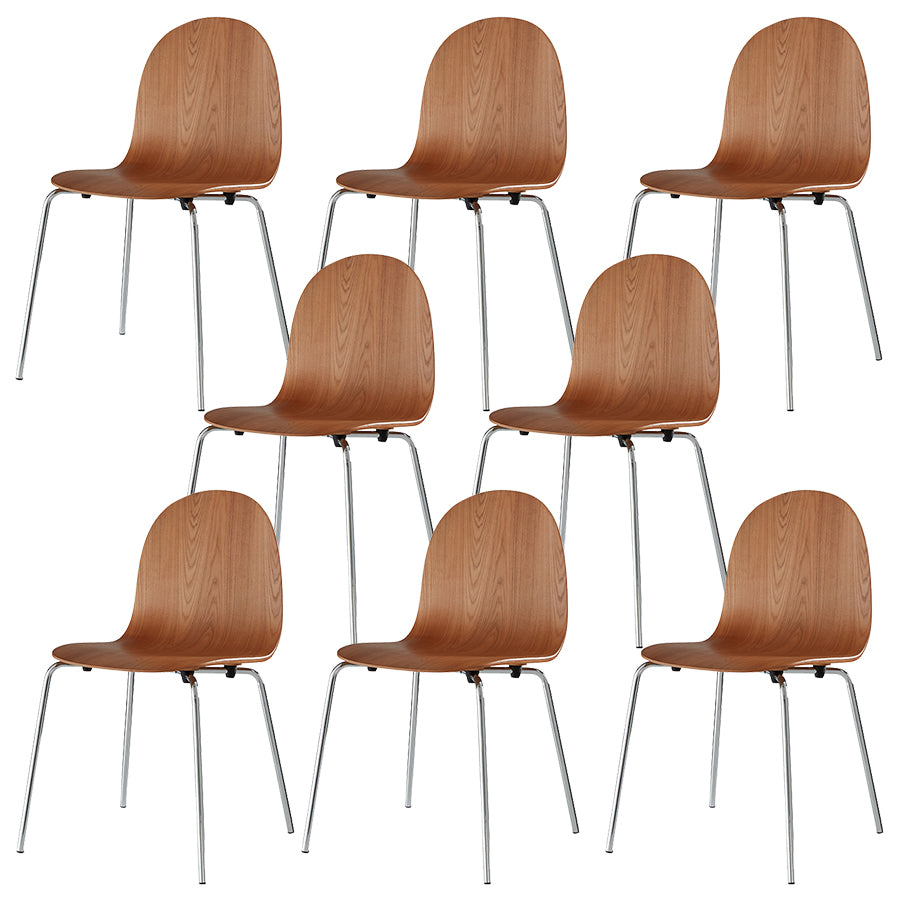Solid Wood Dining Accent Chair Contemporary Side Dining Chairs