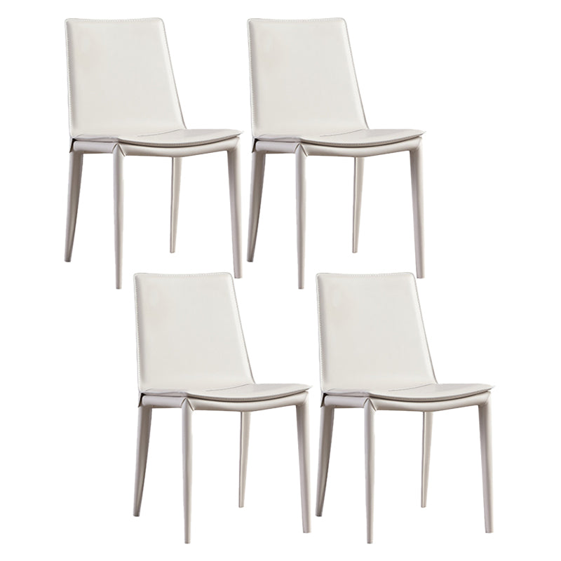 Faux Leather Dining Room Chair Modern Upholstered Dining Side Chair