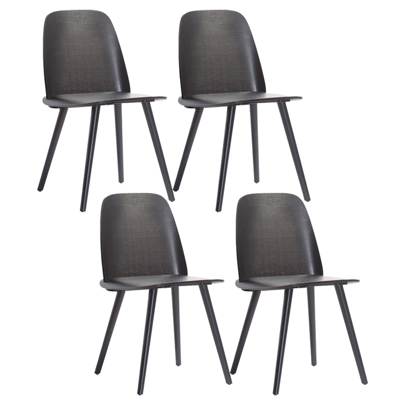 Solid Wood Dining Accent Chair Contemporary Dining Side Chair