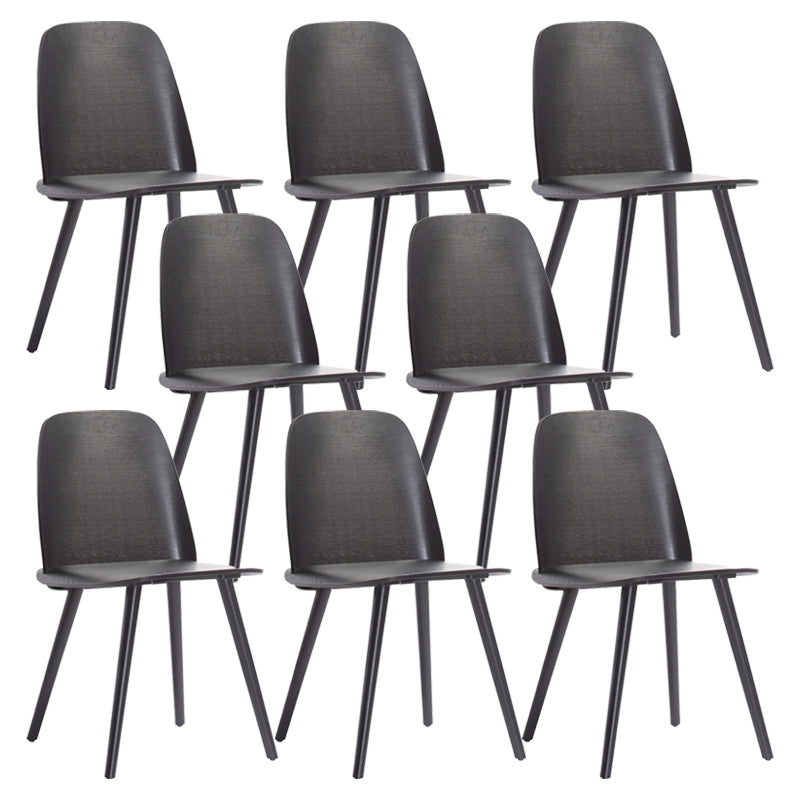 Solid Wood Dining Accent Chair Contemporary Dining Side Chair