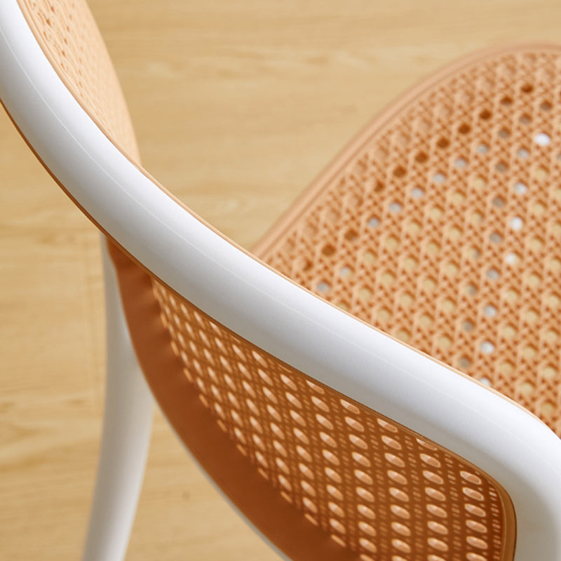 Modern Plastic Frame Counter Bar Stool Footrest Armless Stool