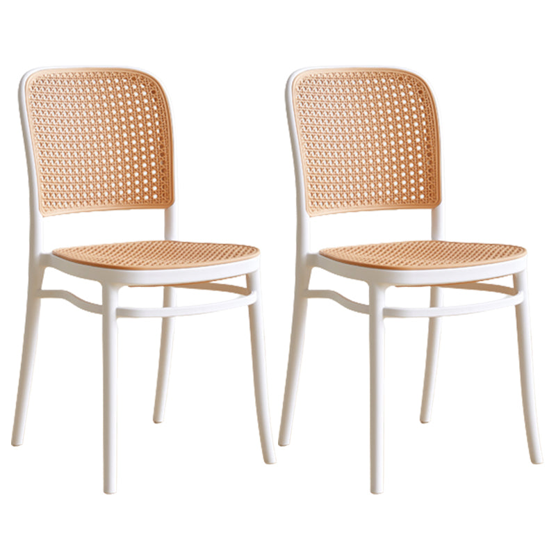 Modern Plastic Frame Counter Bar Stool Footrest Armless Stool