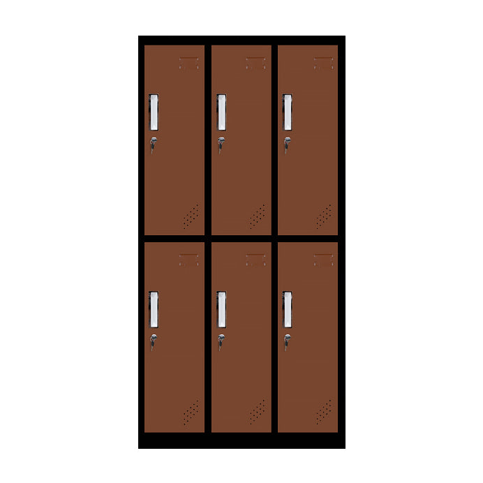 Metal Matte Finish Cabinet Contemporary Storage Cabinet with Hinged Door