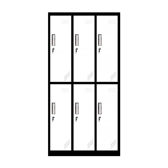 Metal Matte Finish Cabinet Contemporary Storage Cabinet with Hinged Door