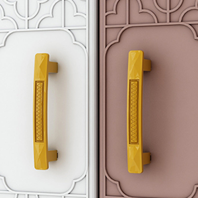 Contemporary Style Wardrobe Armoire Plastic Bedroom Wardrobe Cabinet