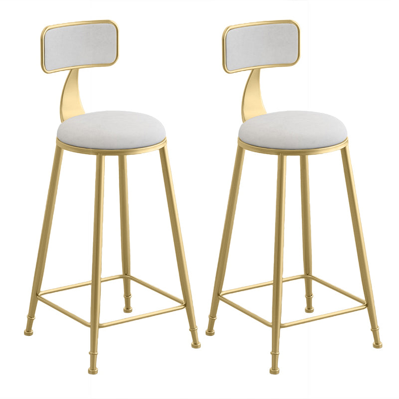 Indoor White Stone Table and Stool Set 1/2/4 Pieces Rectangle Glam Pub Table Set