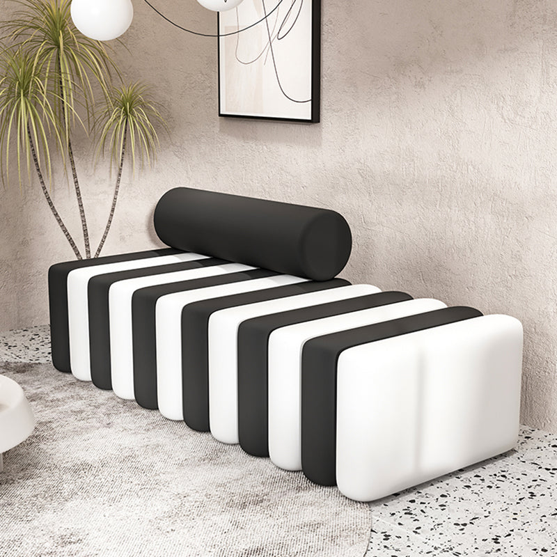 Velvet Contemporary Standard Sofa Armless Sofa for Living Room, Apartment