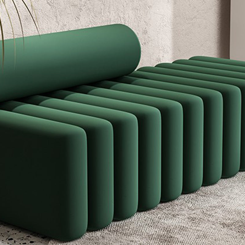 Velvet Contemporary Standard Sofa Armless Sofa for Living Room, Apartment