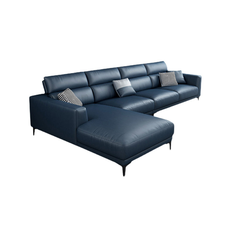 Adjustable Sectional 35.43" H Stain Resistant Square Arm Sectional