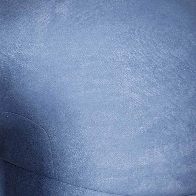 Modern Armless Accent Chair Velvet Armchair, Pink/Yellow/Grey/Blue