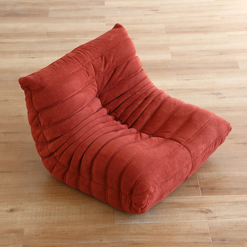 Armless Solid Color Accent Chair Set with Fabric Seat for Children