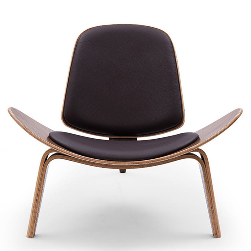 39.37" L x 32.28" W x 29.52" H Side Chair Solid Wood Accent Chair