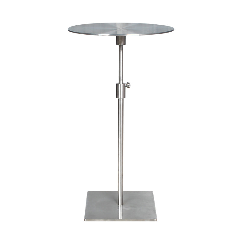 Modern Style Round/square Metal Table with Square Base Coffee Table