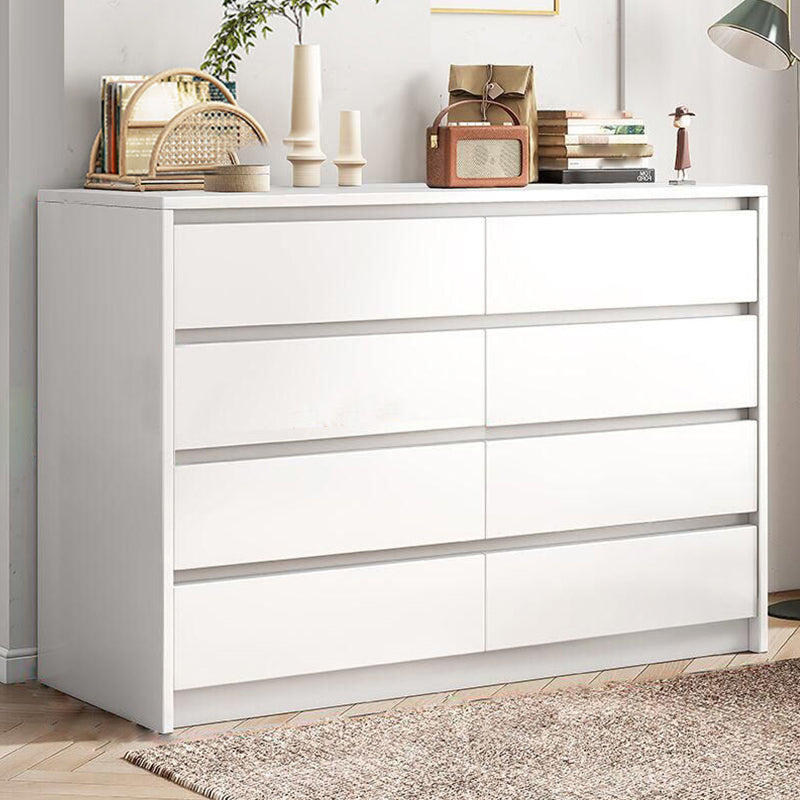 Wooden Accent Chest with Drawers Rectangle Contemporary Chest