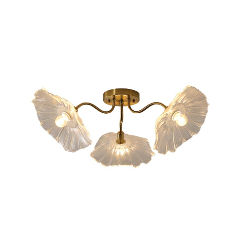 Glass Ceiling Mount Light Fixture Nordic Style Ceiling Light Fixture