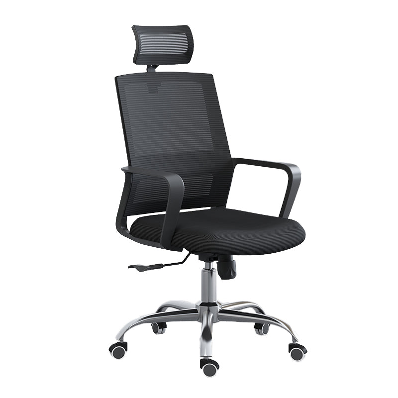 High / Mid Back Office Chair Black Mesh Rotatable Desk Chair with Wheels