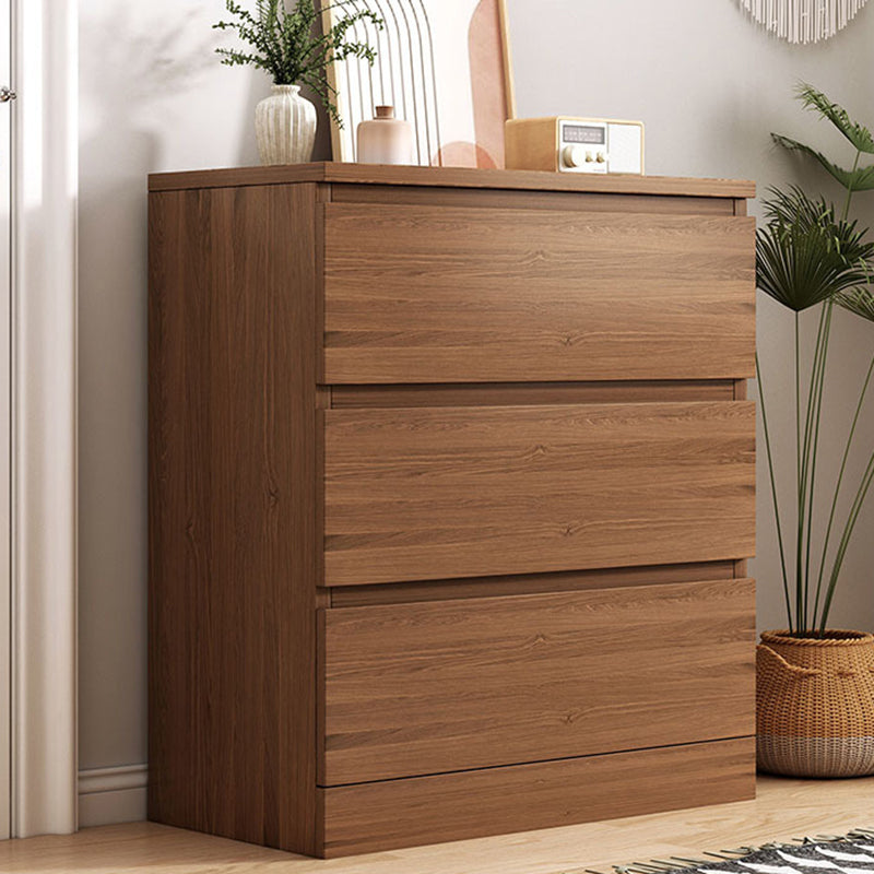 Contemporary Vertical Chest Wood Chest with Drawers for Home/Office