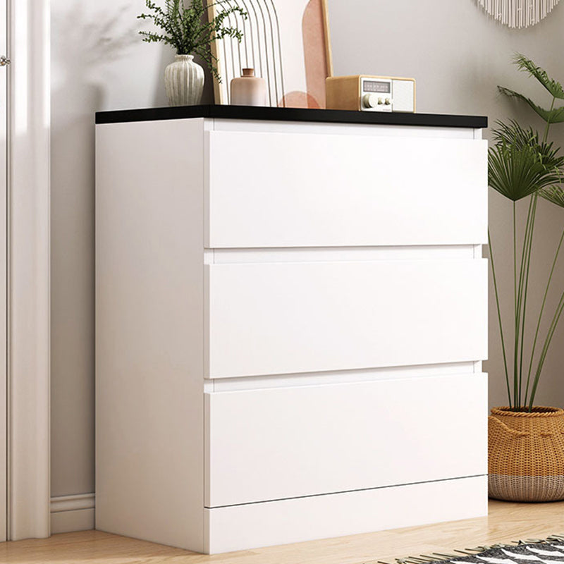 Contemporary Vertical Chest Wood Chest with Drawers for Home/Office