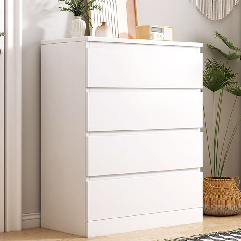 Contemporary Vertical Chest Wood Chest with Drawers for Home/Office
