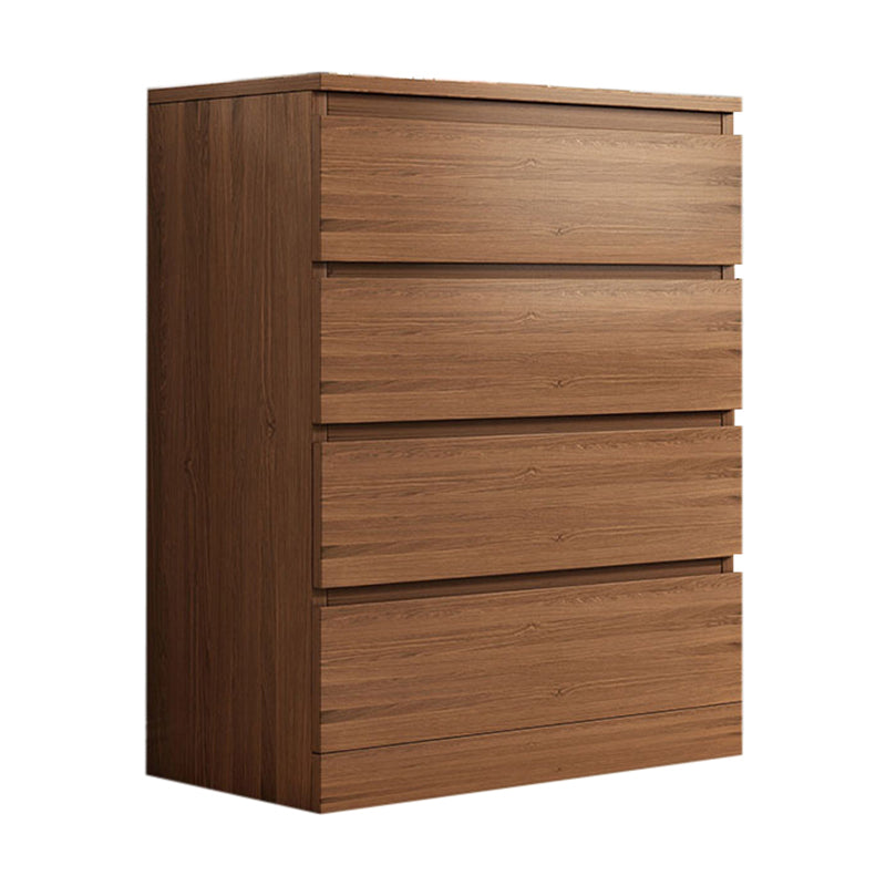 Contemporary Vertical Chest Wood Chest with Drawers for Home/Office