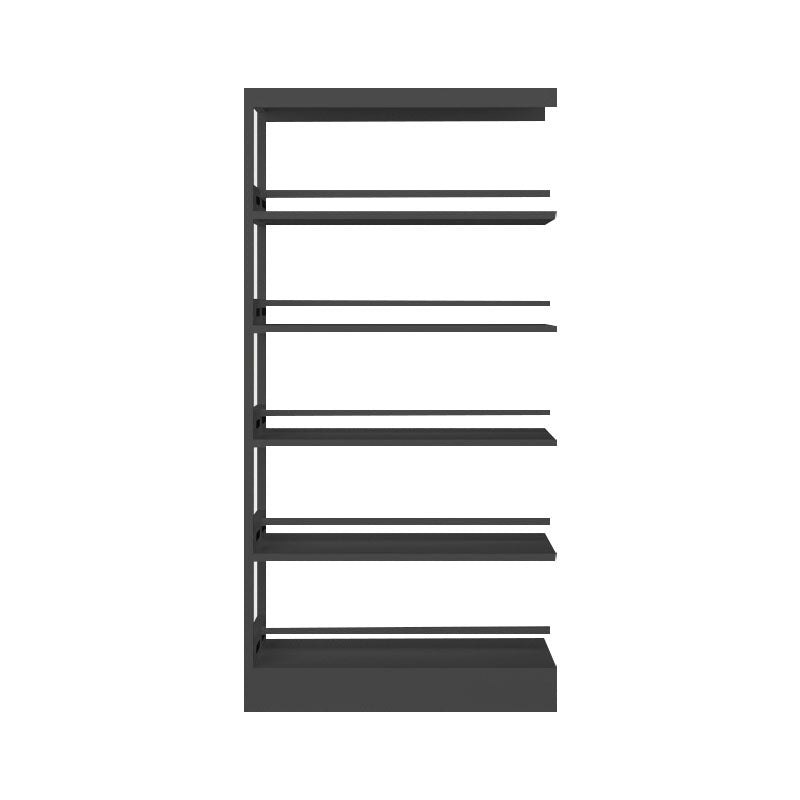 78.7-inch H Contemporary Style Cube Bookshelf Metal Bookcase with 5 Shelfs