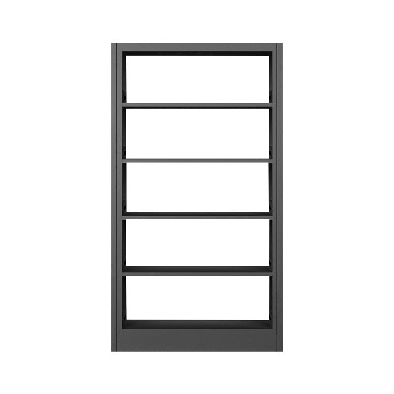 78.7-inch H Contemporary Style Cube Bookshelf Metal Bookcase with 5 Shelfs