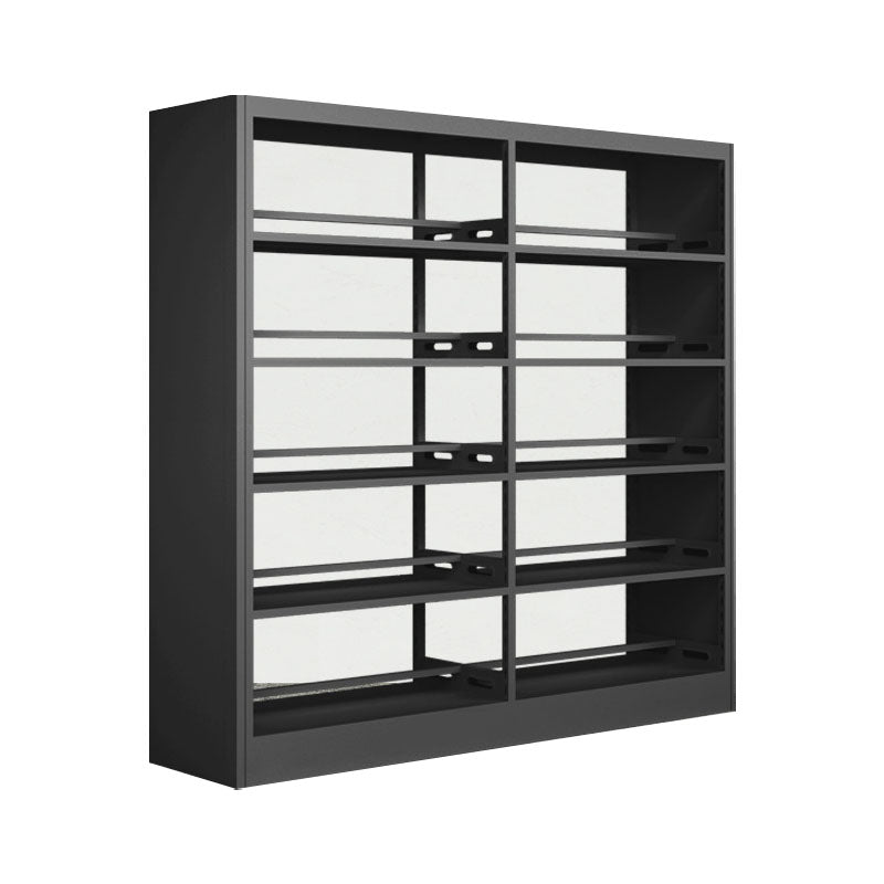 78.7-inch H Contemporary Style Cube Bookshelf Metal Bookcase with 5 Shelfs