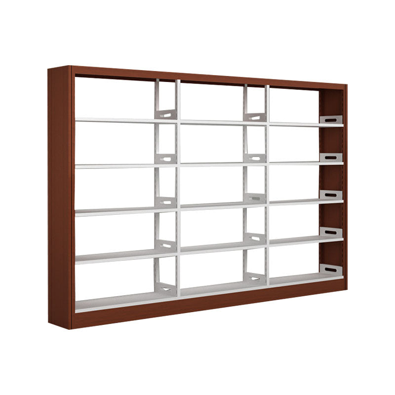 78.7-inch H Contemporary Style Cube Bookshelf Metal Bookcase with 5 Shelfs