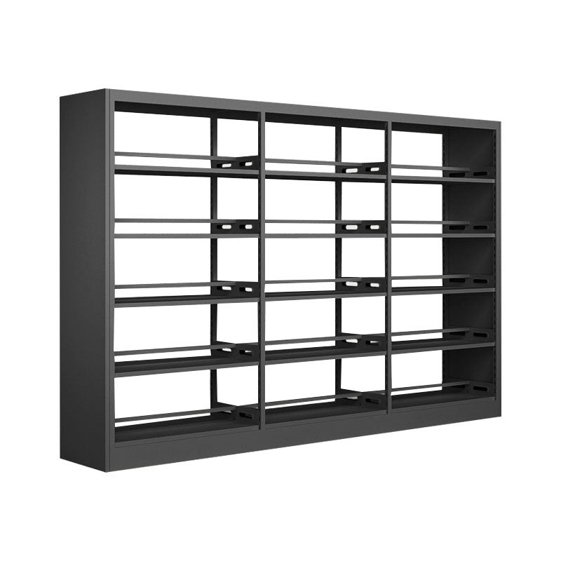 78.7-inch H Contemporary Style Cube Bookshelf Metal Bookcase with 5 Shelfs