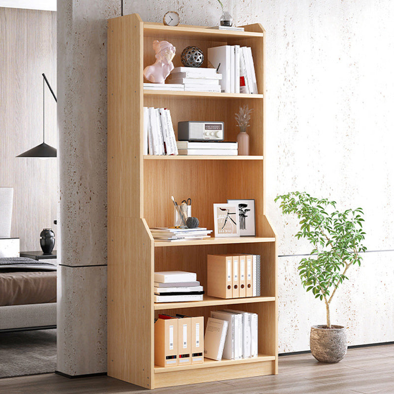 Contemporary Style Standard Bookshelf 11.8-Inch Wide Engineered Wood Bookcase for Home