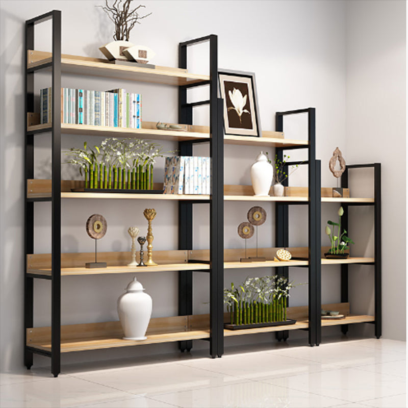 Modern Engineered Bookcase Natural Etagere Bookshelf for Any Room