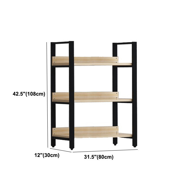 Modern Engineered Bookcase Natural Etagere Bookshelf for Any Room