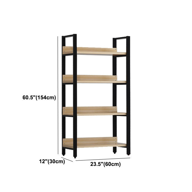Modern Engineered Bookcase Natural Etagere Bookshelf for Any Room