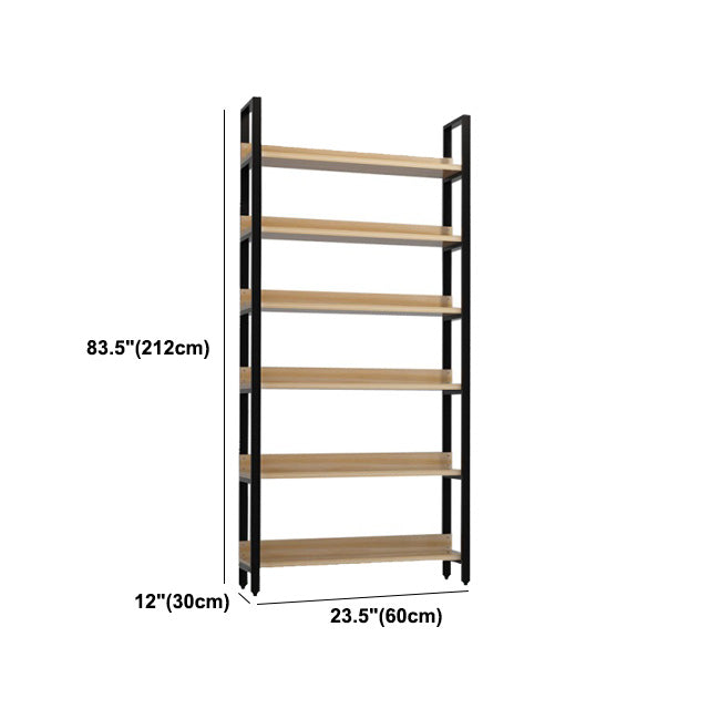 Modern Engineered Bookcase Natural Etagere Bookshelf for Any Room