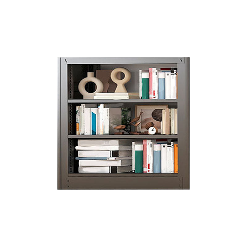 Open Metal Bookshelf Nordic Style Simple Rectangular Bookcase
