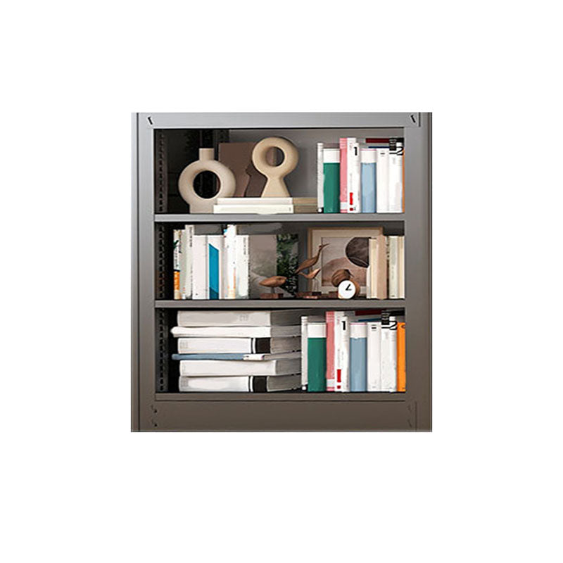 Open Metal Bookshelf Nordic Style Simple Rectangular Bookcase