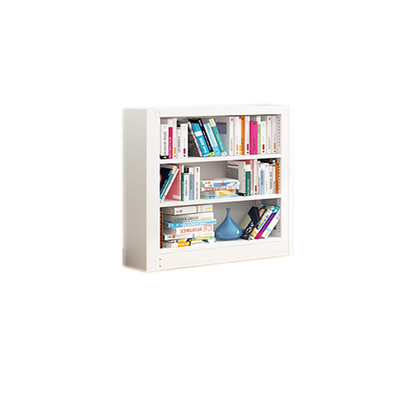 Open Metal Bookshelf Nordic Style Simple Rectangular Bookcase