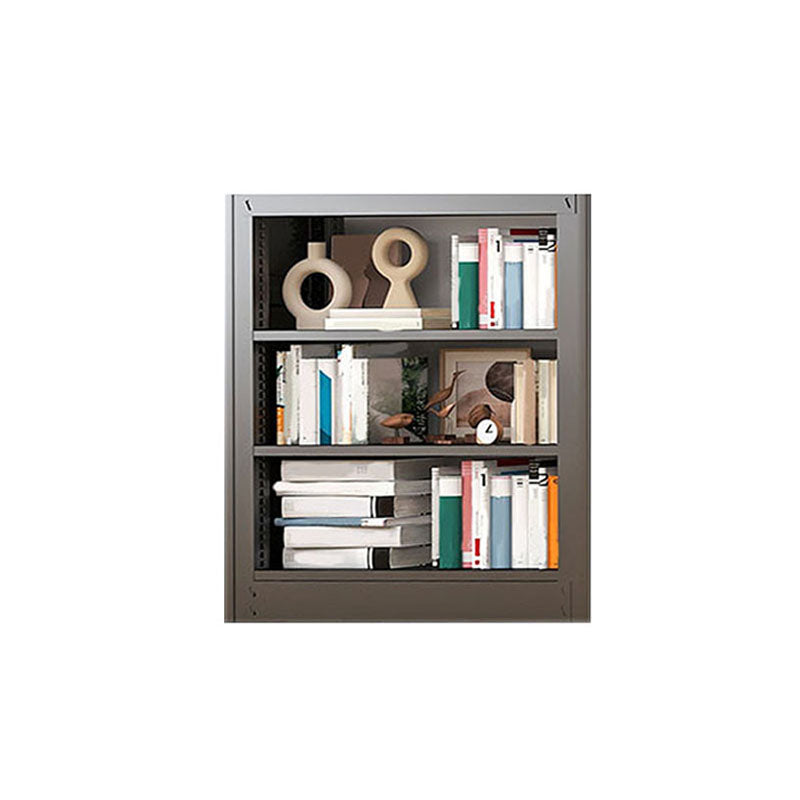 Open Metal Bookshelf Nordic Style Simple Rectangular Bookcase