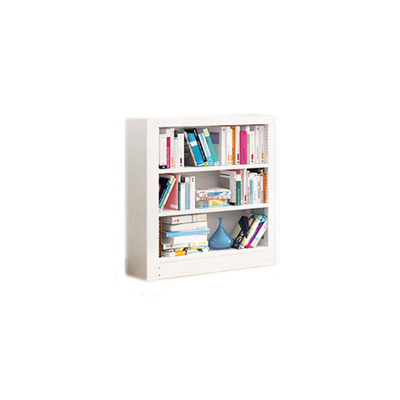 Open Metal Bookshelf Nordic Style Simple Rectangular Bookcase