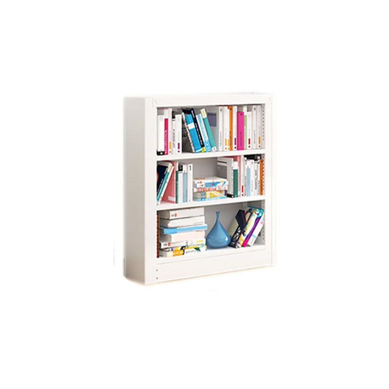 Open Metal Bookshelf Nordic Style Simple Rectangular Bookcase