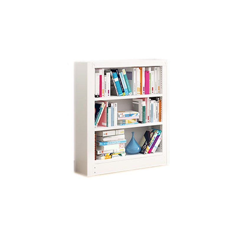 Open Metal Bookshelf Nordic Style Simple Rectangular Bookcase