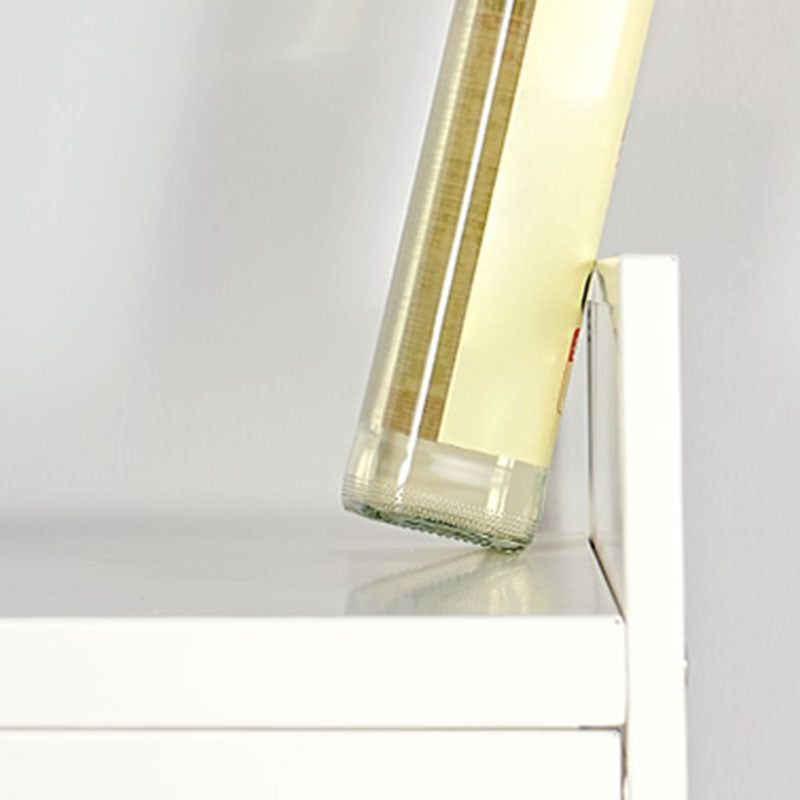 Closed Bookshelf Modern Metal Bookshelf Home Living Room Bookcase with Doors