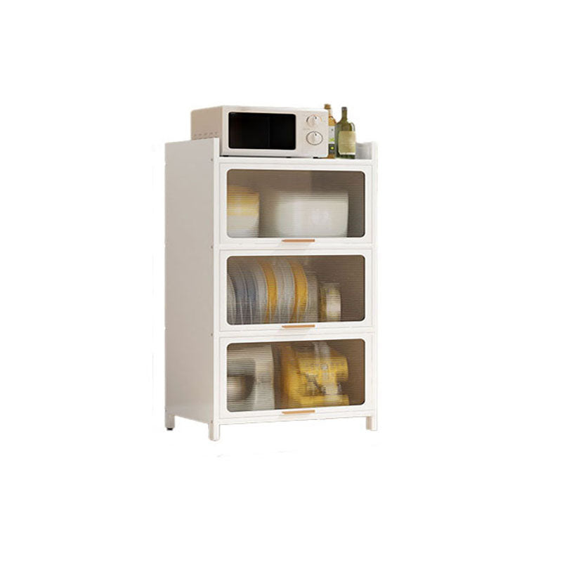 Closed Bookshelf Modern Metal Bookshelf Home Living Room Bookcase with Doors