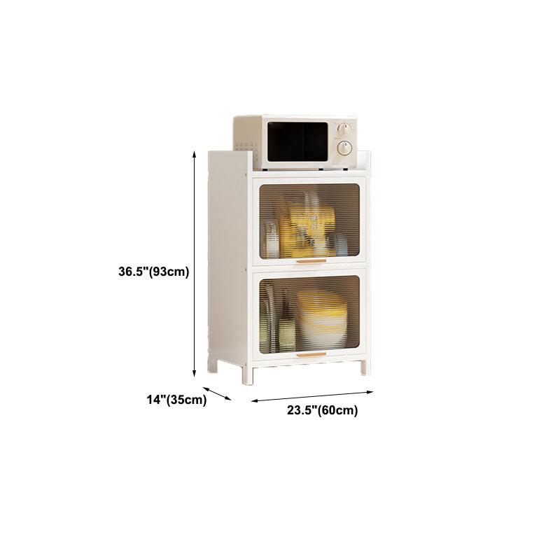 Closed Bookshelf Modern Metal Bookshelf Home Living Room Bookcase with Doors