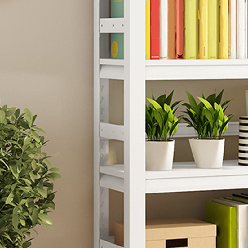 Open Bookshelf Modern Metal Home Study Living Room Removable Bookcase