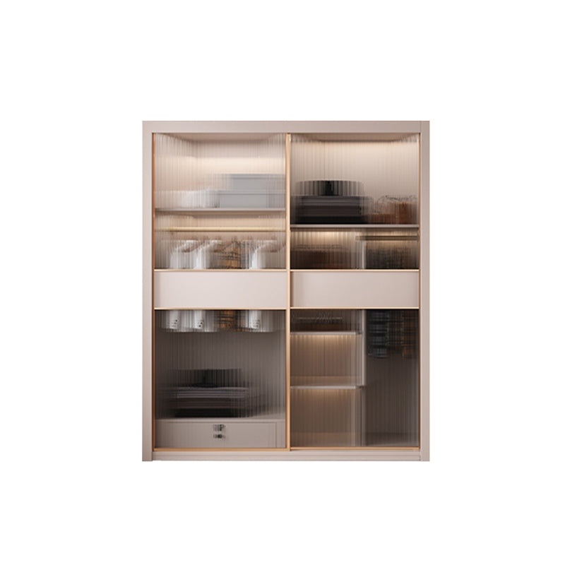 Sliding Wardrobe Closet With Drawer Contemporary Wardrobe Armoire