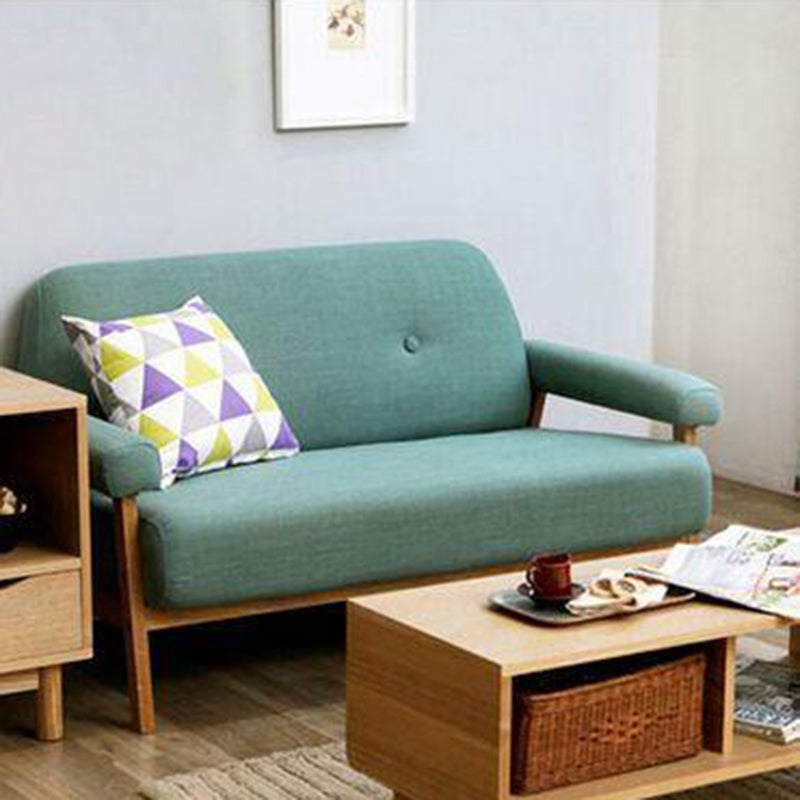 27.16" W x 28.74" H Pillow Top Arm Sofa Contemporary Standard Sofa with Tufted Split-Back