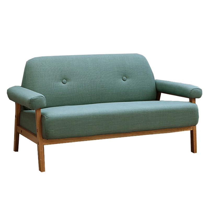 27.16" W x 28.74" H Pillow Top Arm Sofa Contemporary Standard Sofa with Tufted Split-Back