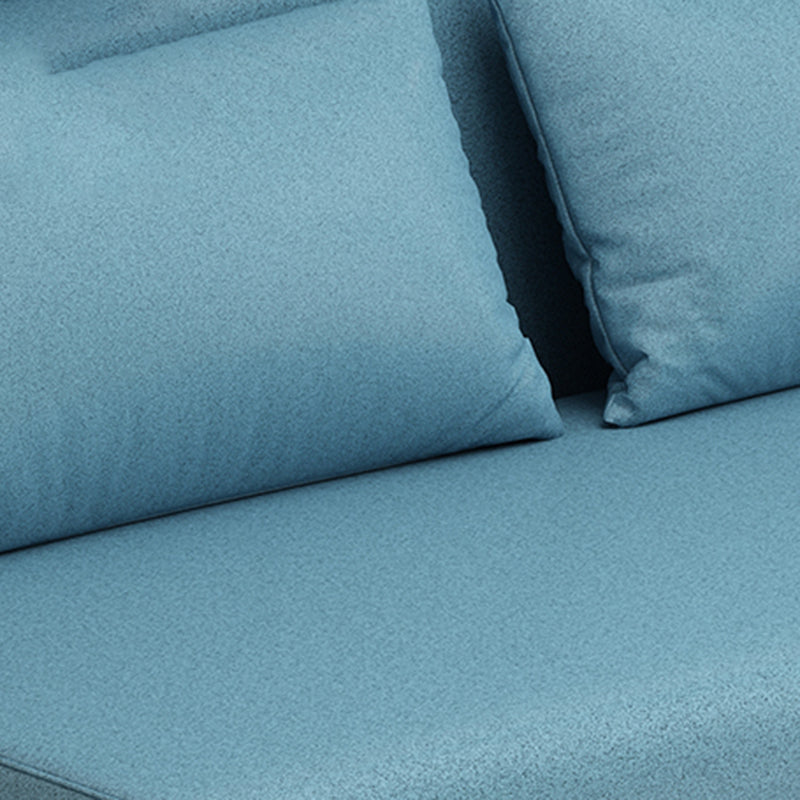 Faux Leather Contemporary Convertible Armless Bed Sofa Couch