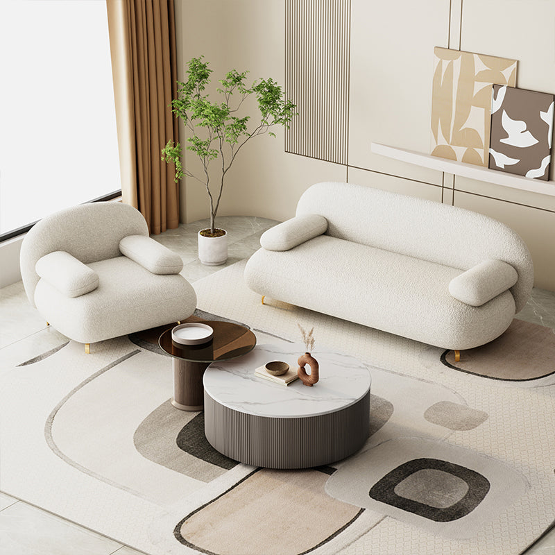 35.43" W x 27.55" H Contemporary Sofa Pillow Top Arm Standard Sofa